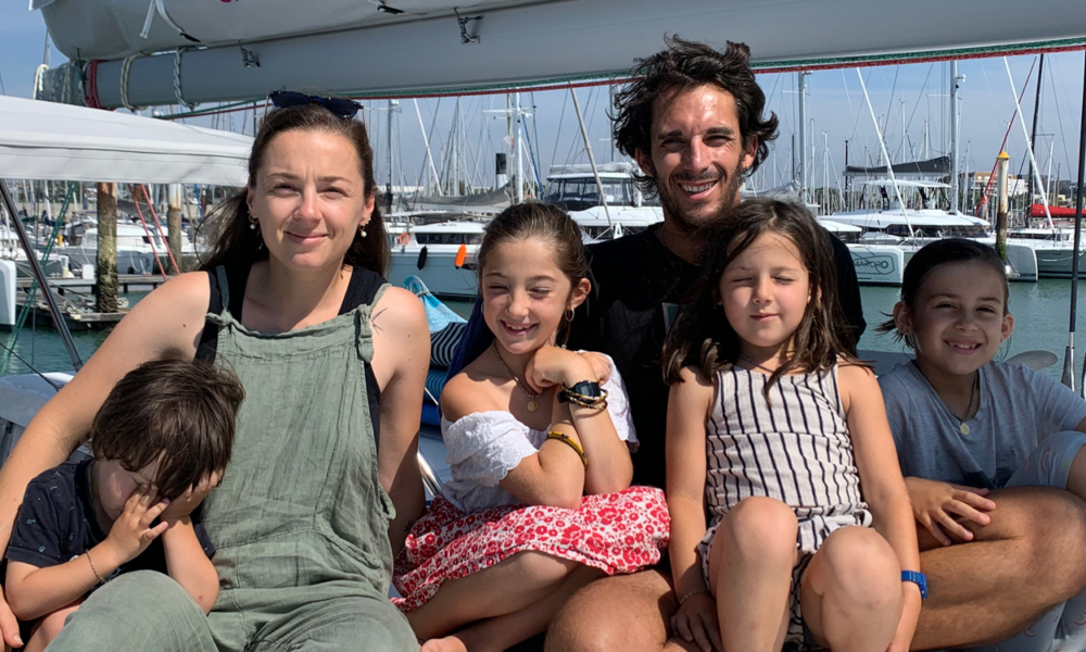 Around the world with 4 children aboard a NEEL 43 : the testimony of the SAIL AND SURF family 7