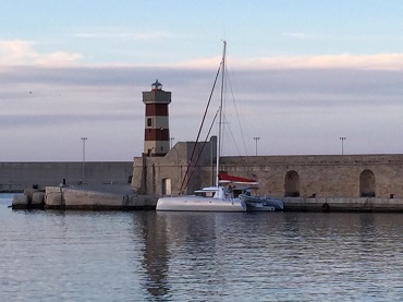 Jurgen aboard his NEEL 45